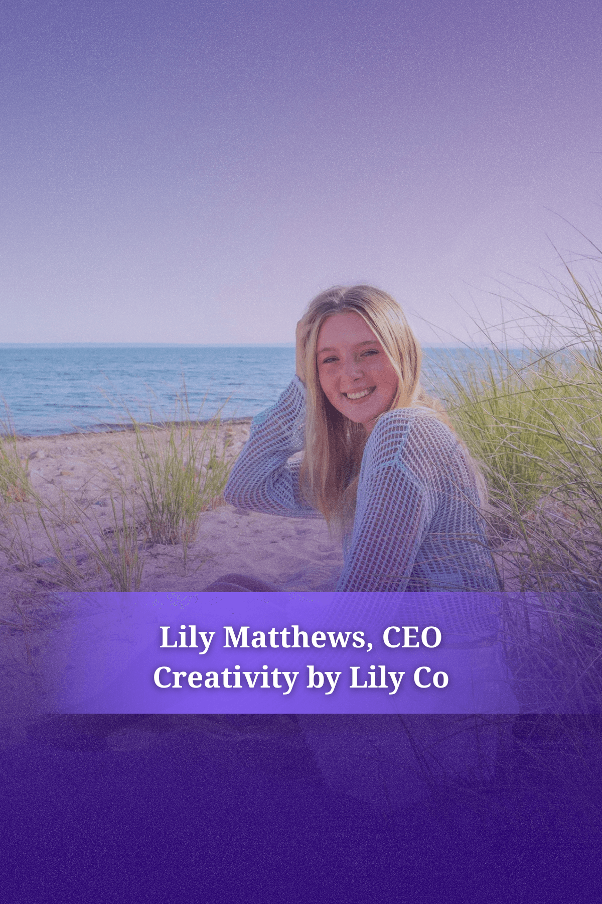 Lily Matthews, CEO of Creativity by Lily